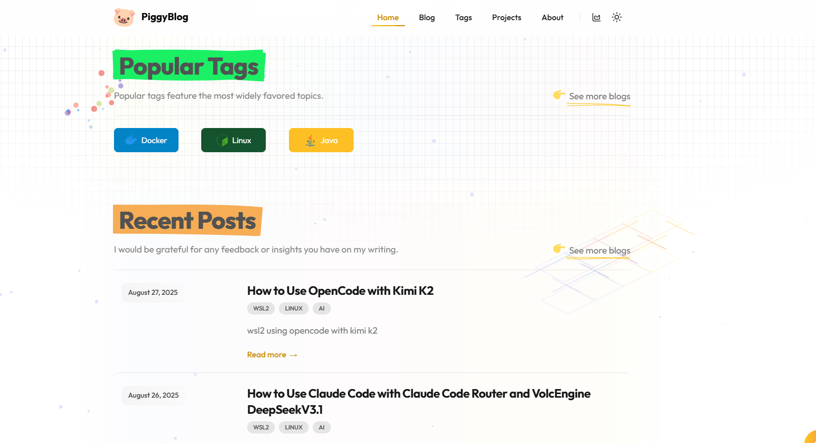 Personal website